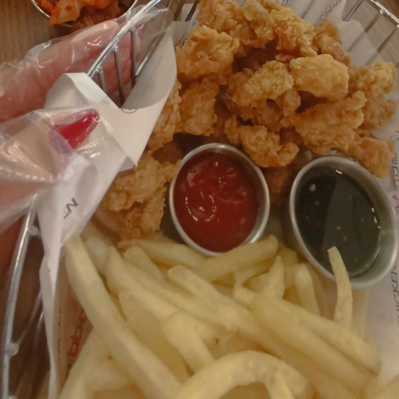 popcorn chicken