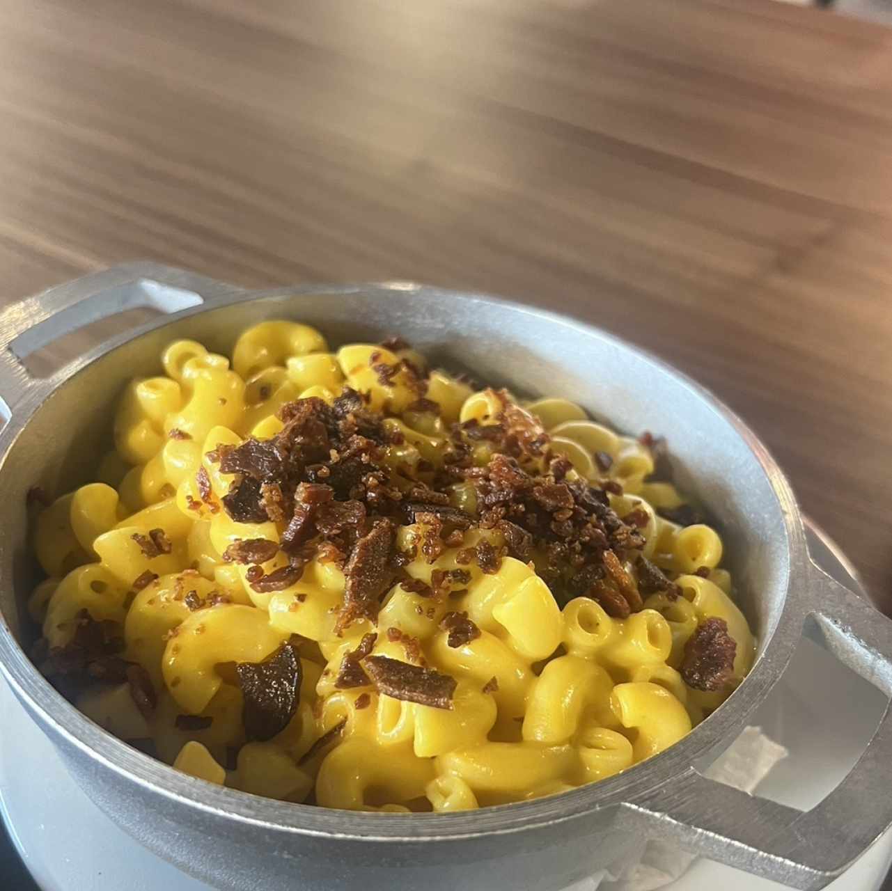 MAC Y CHEESE DE POLLO *OPCIÓN CON CARNE