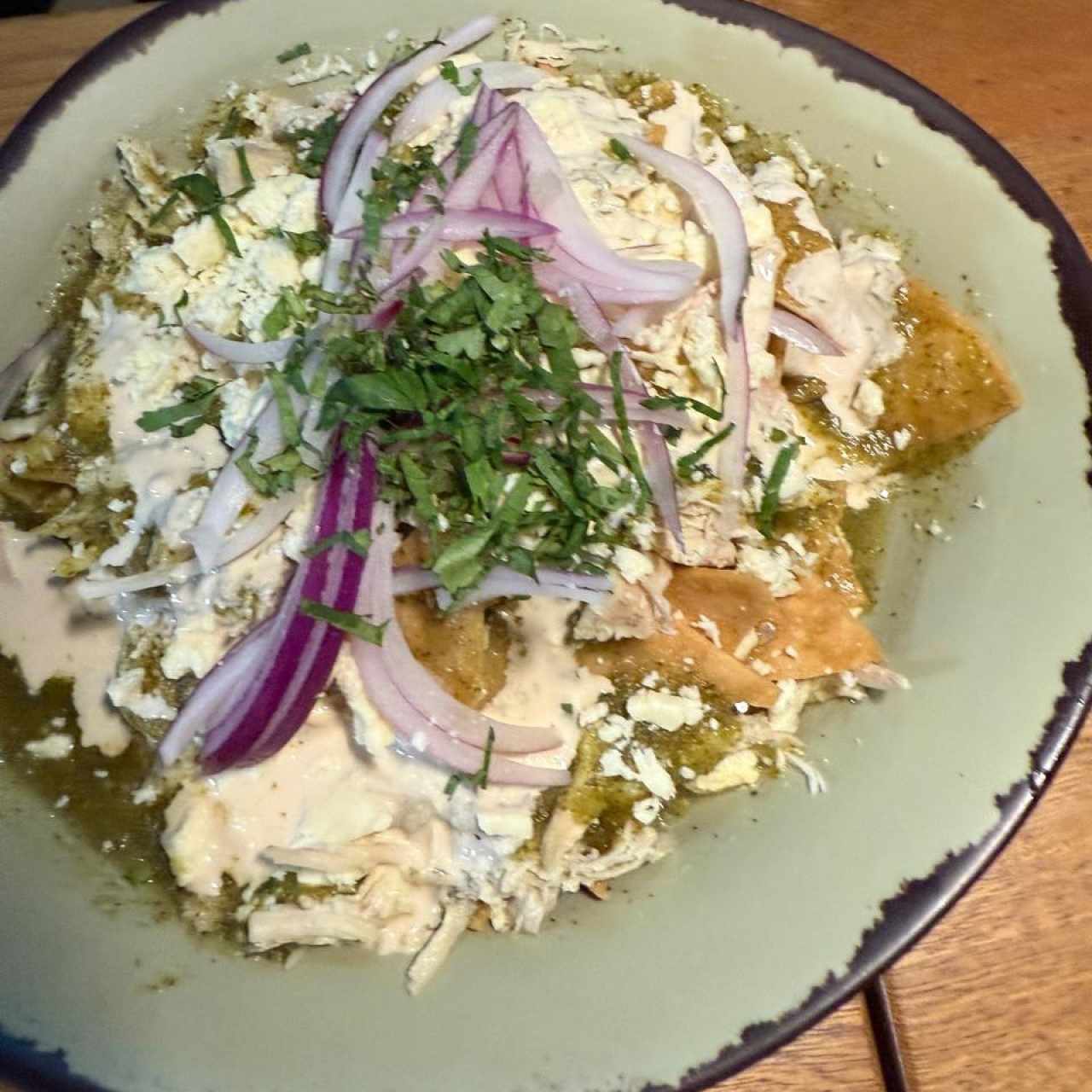 Especialidades - Chilaquiles con Pollo