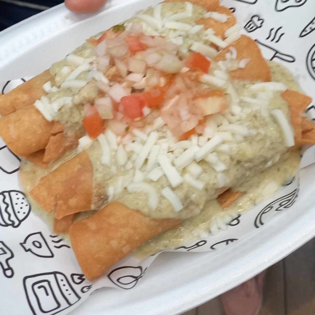 Tacos - Flautas de Pollo