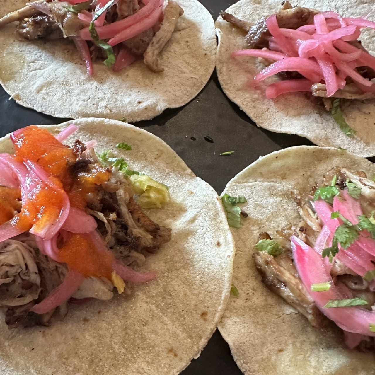 Tacos de lechón