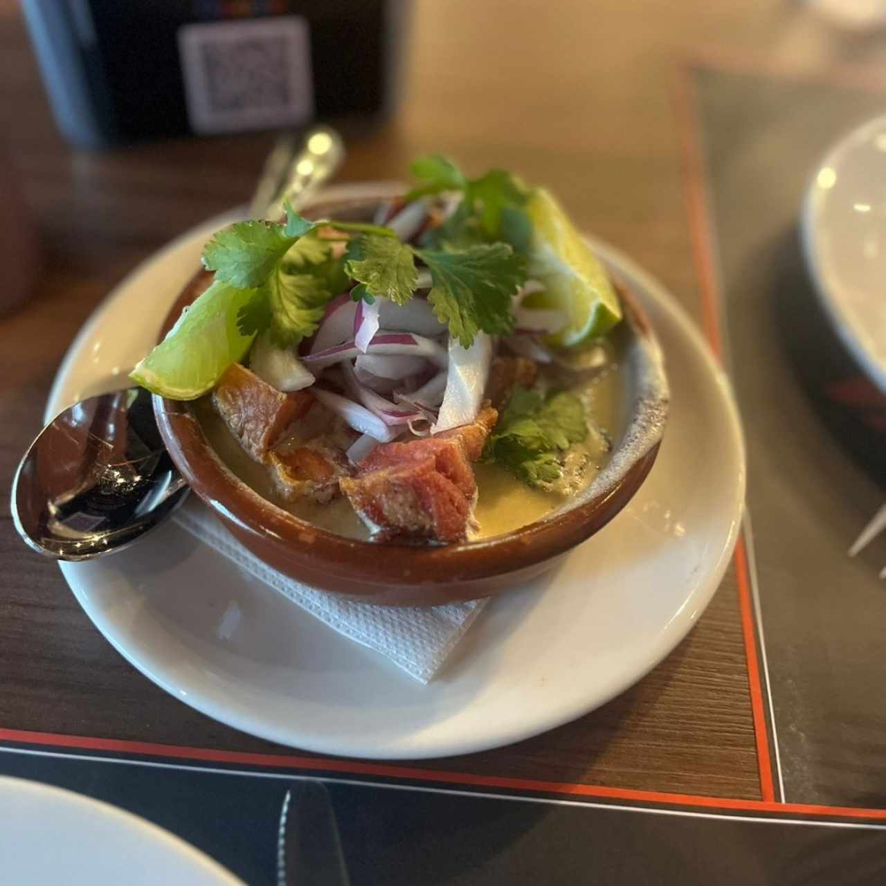 Entradas - Ceviche de porkbelly