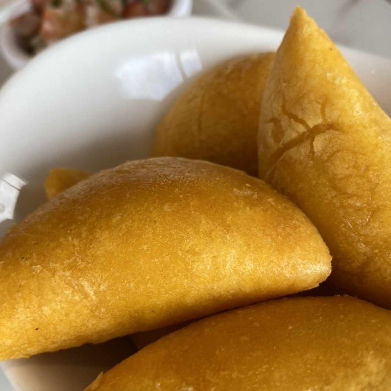 Empanadas de maiz. 