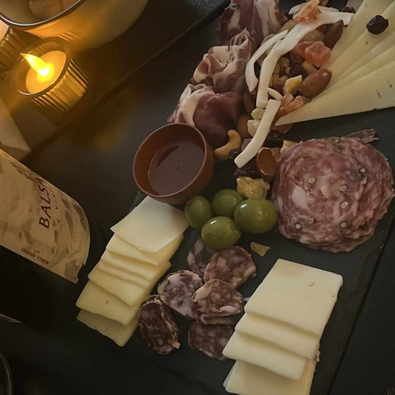 Menú - Tabla de Charcutería