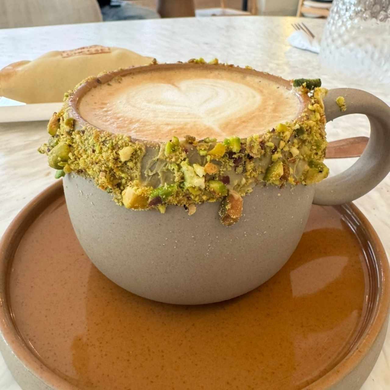 pistacho coffe 