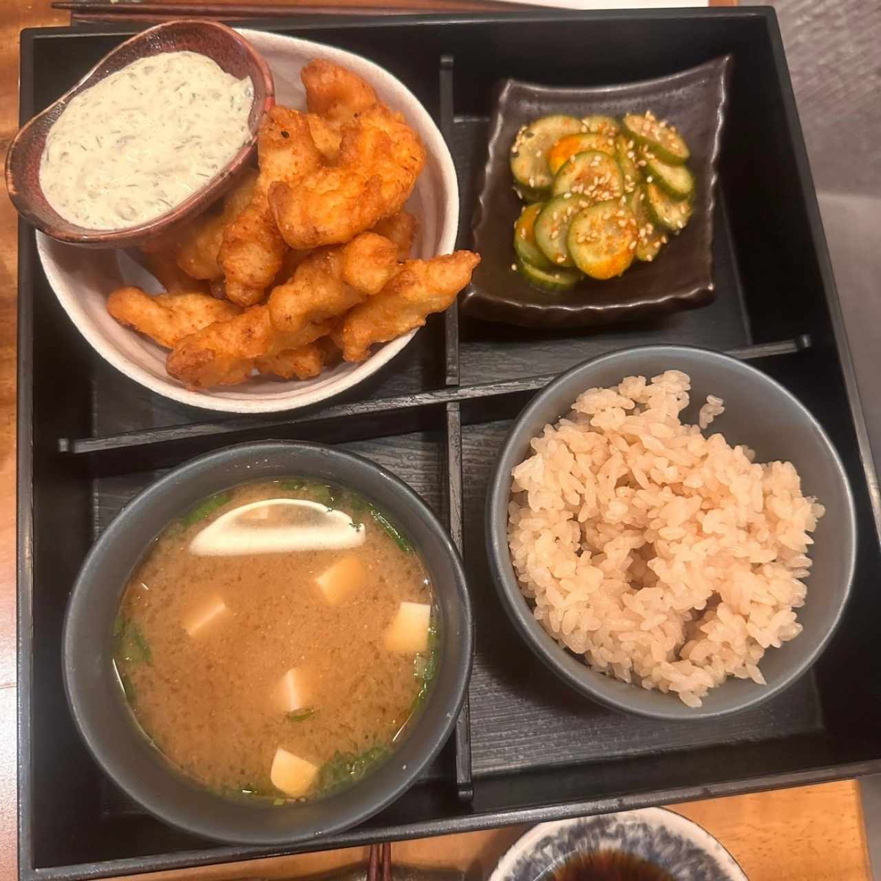 Fish Tempura Bento Box
