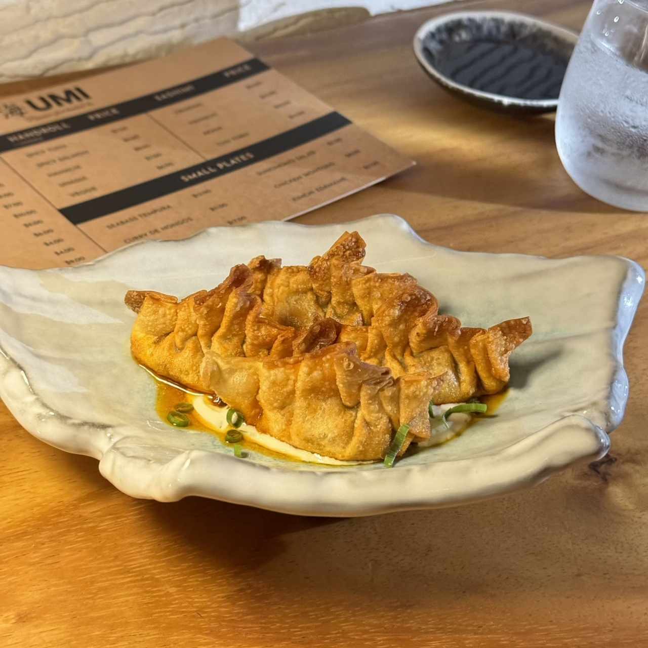 Small Plates - Chicken Wontons