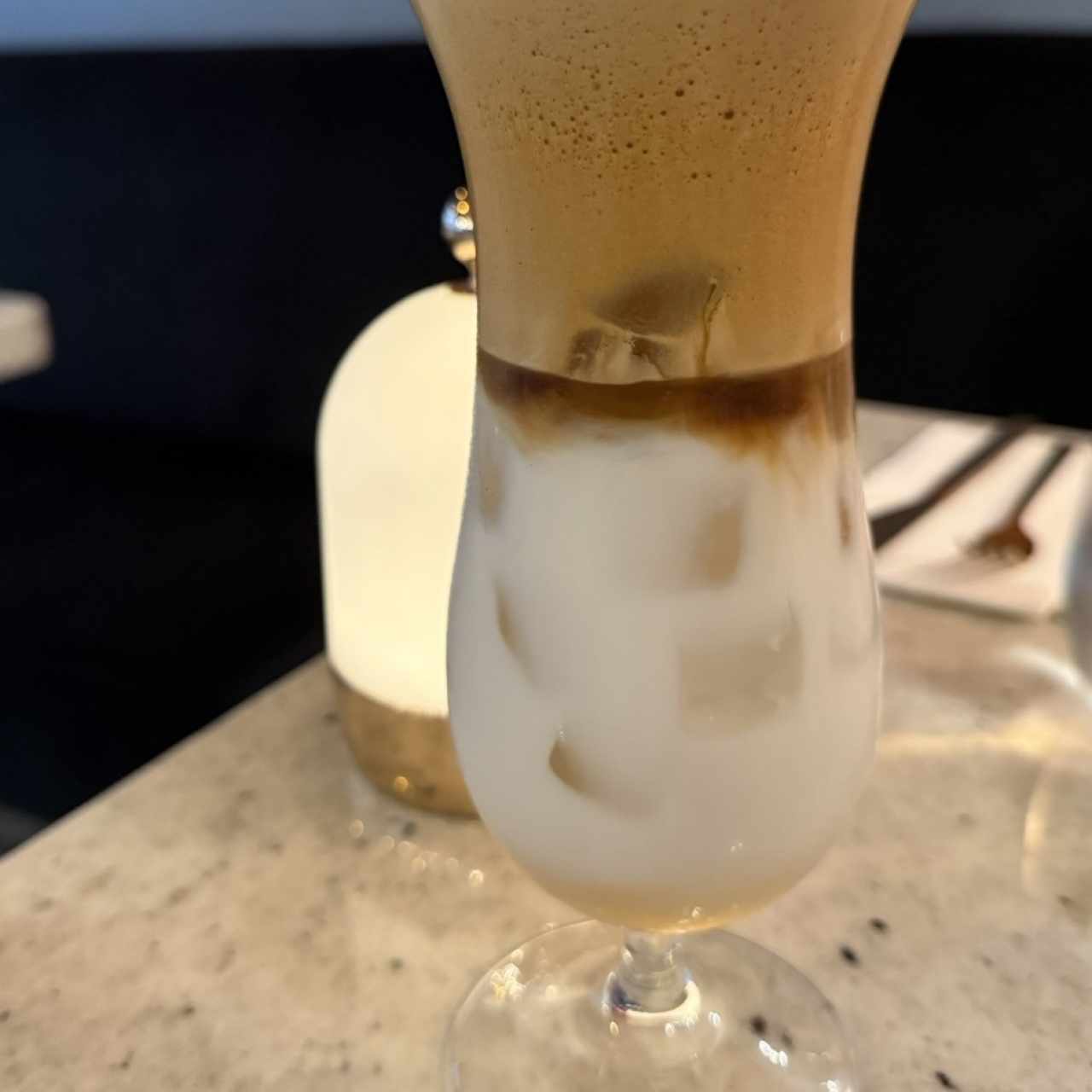 Latte frio Saborizado con vainilla