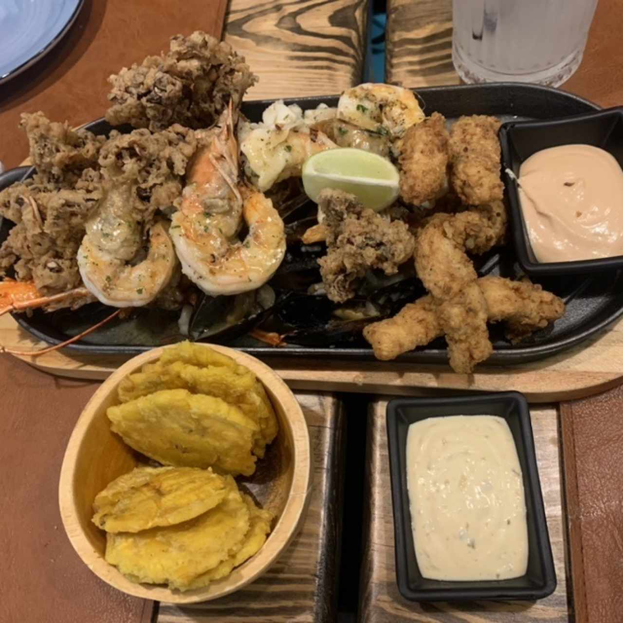 Picada de mariscos