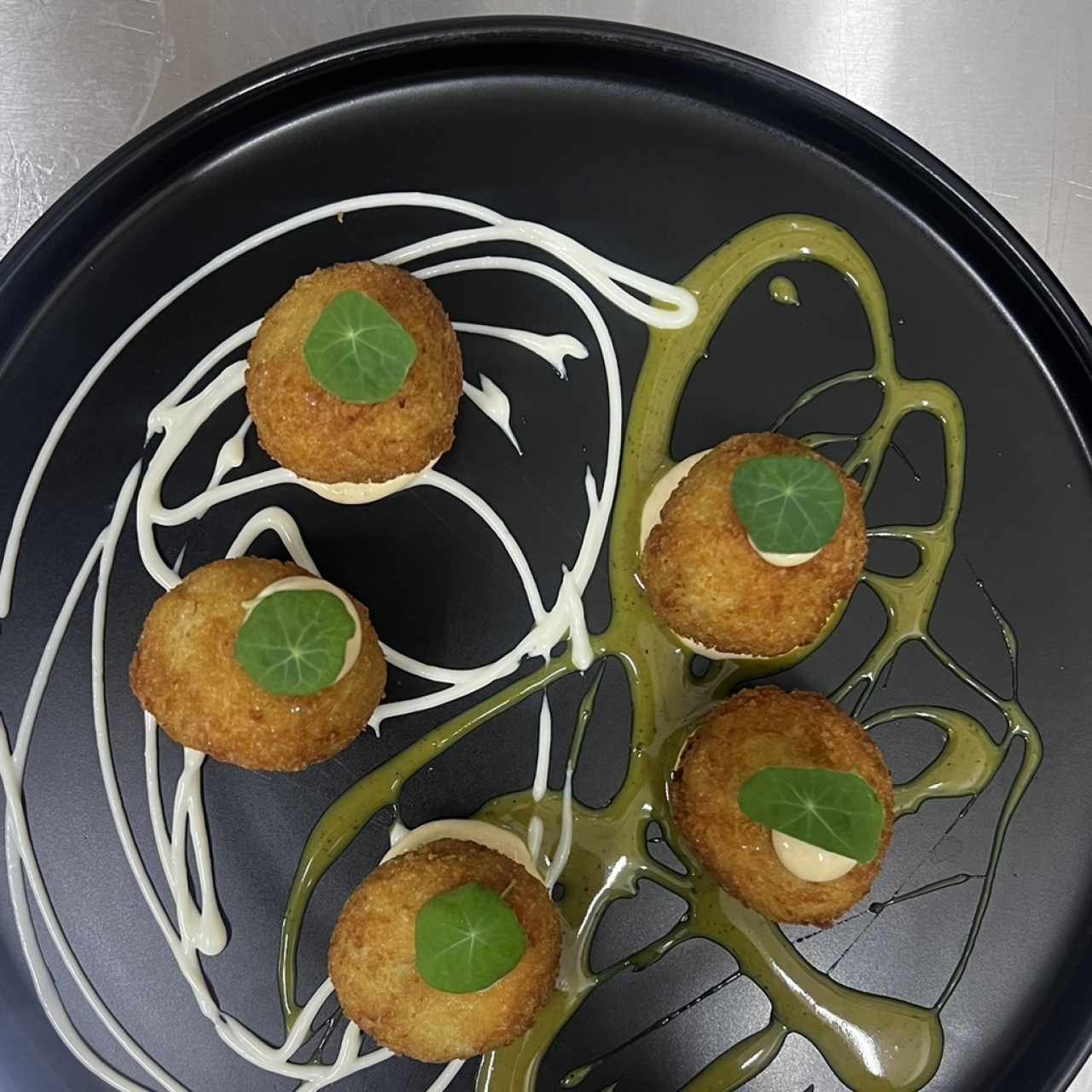 Croquetas de corvina 