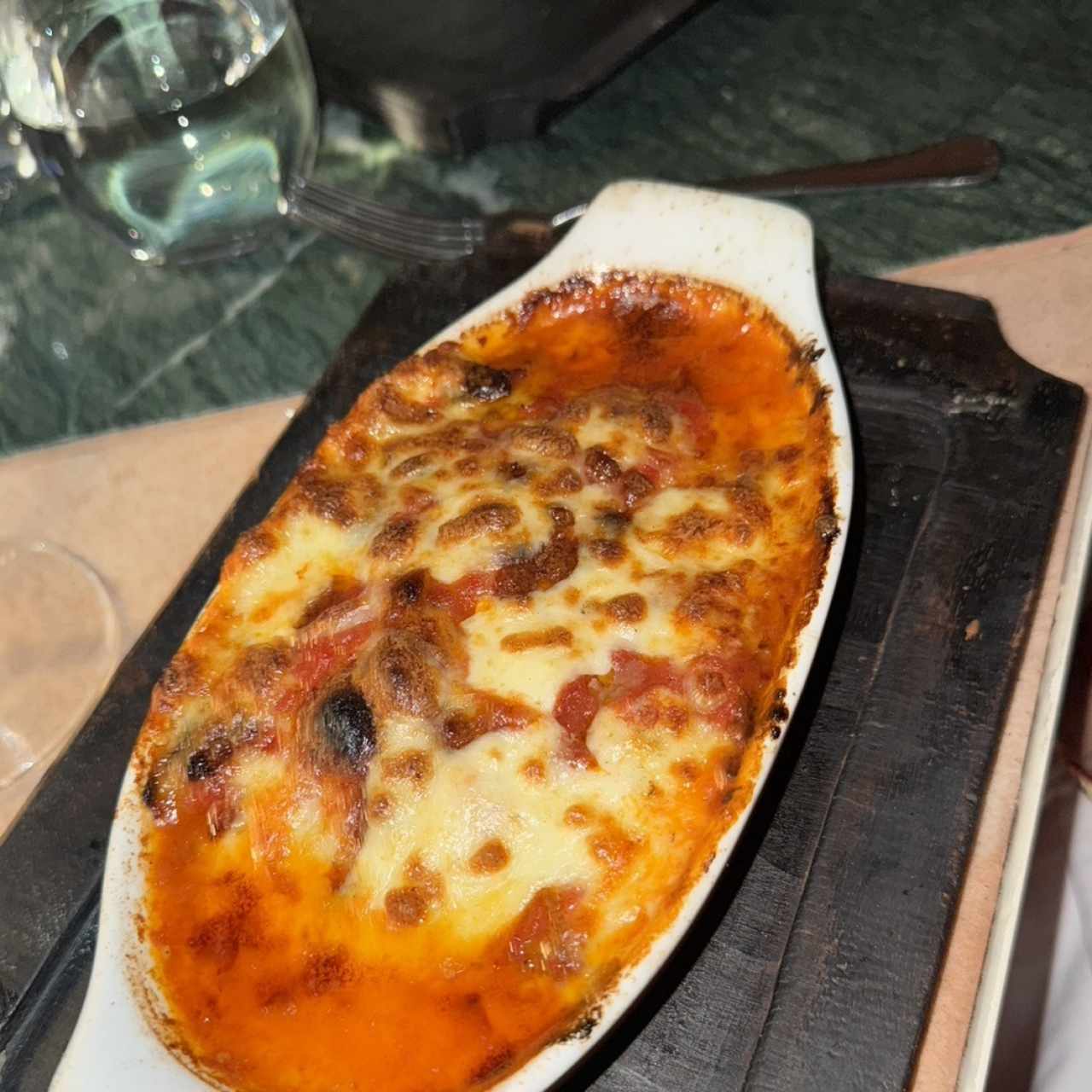 Lasagna de carne 