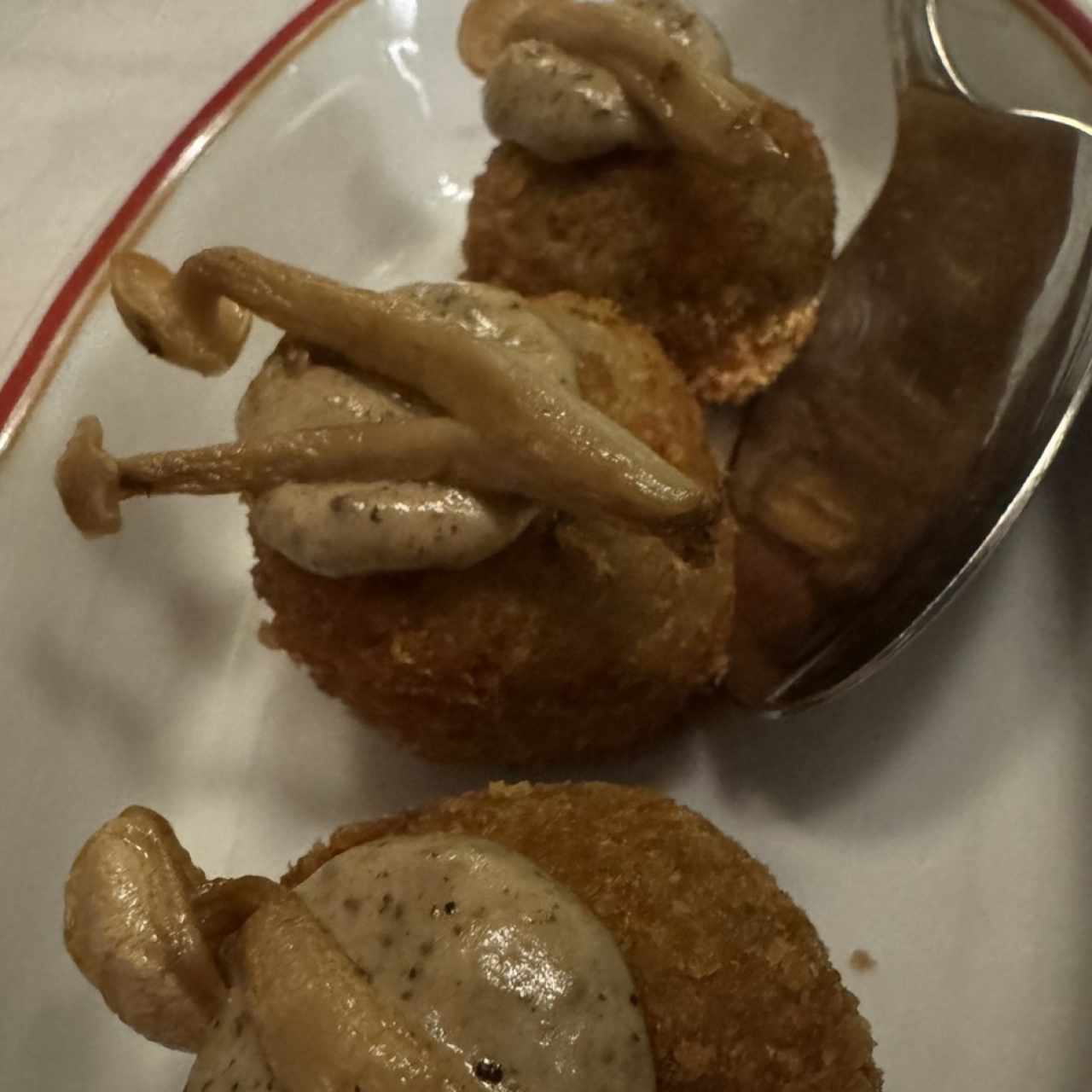 Croquetas de hongos