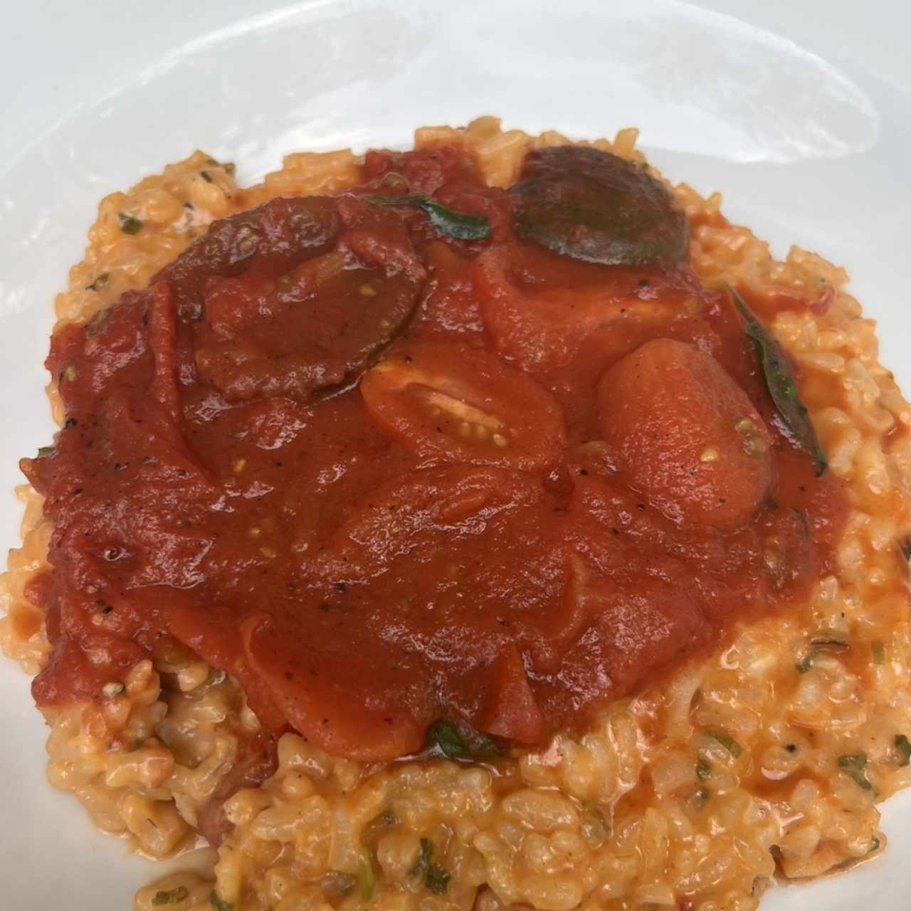 Risotto de tomate 