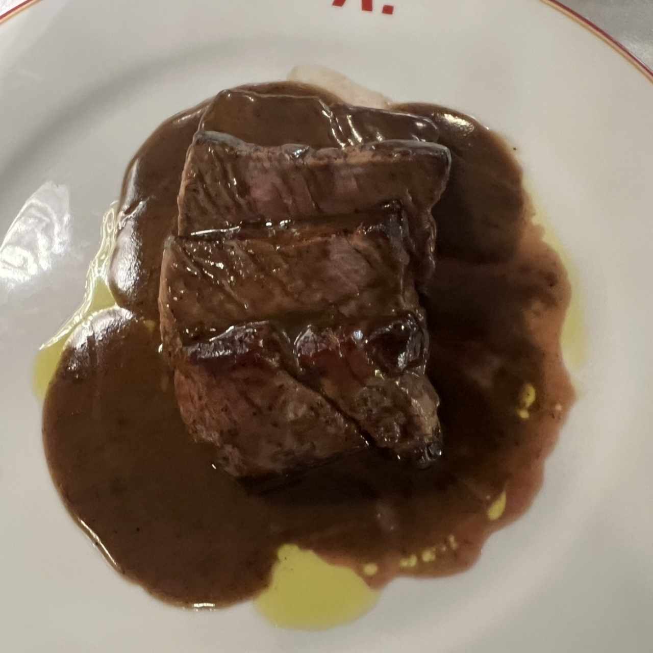 Filete a la pimienta