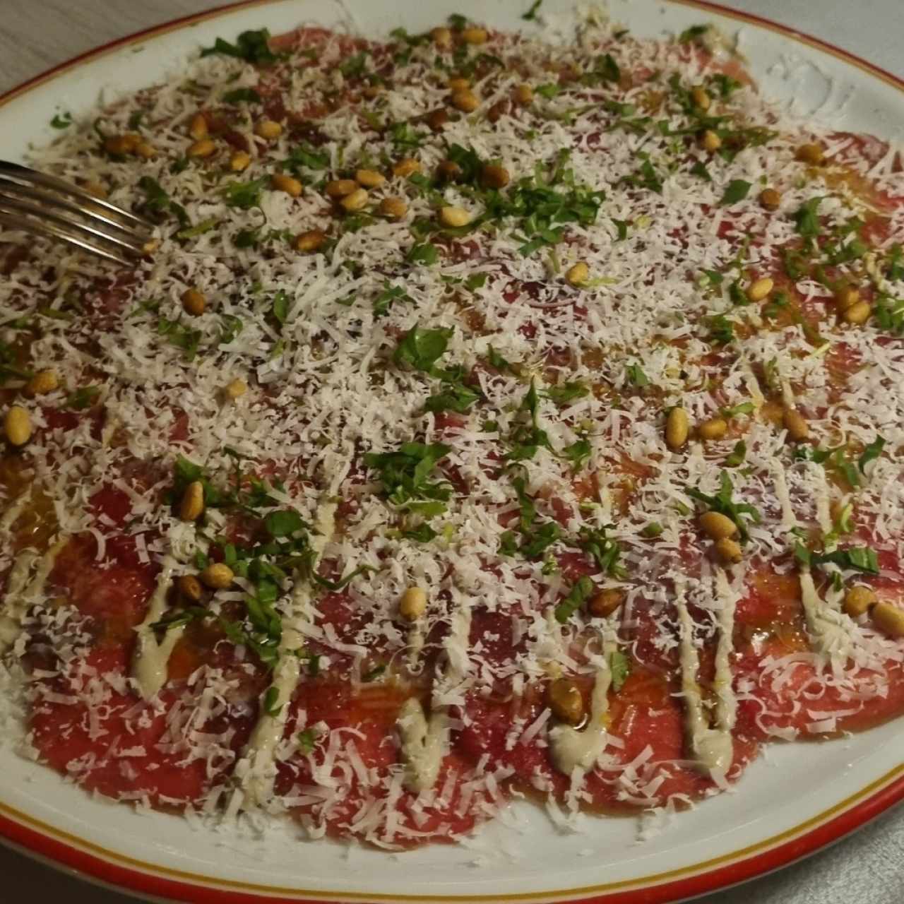 Carpaccio de Res