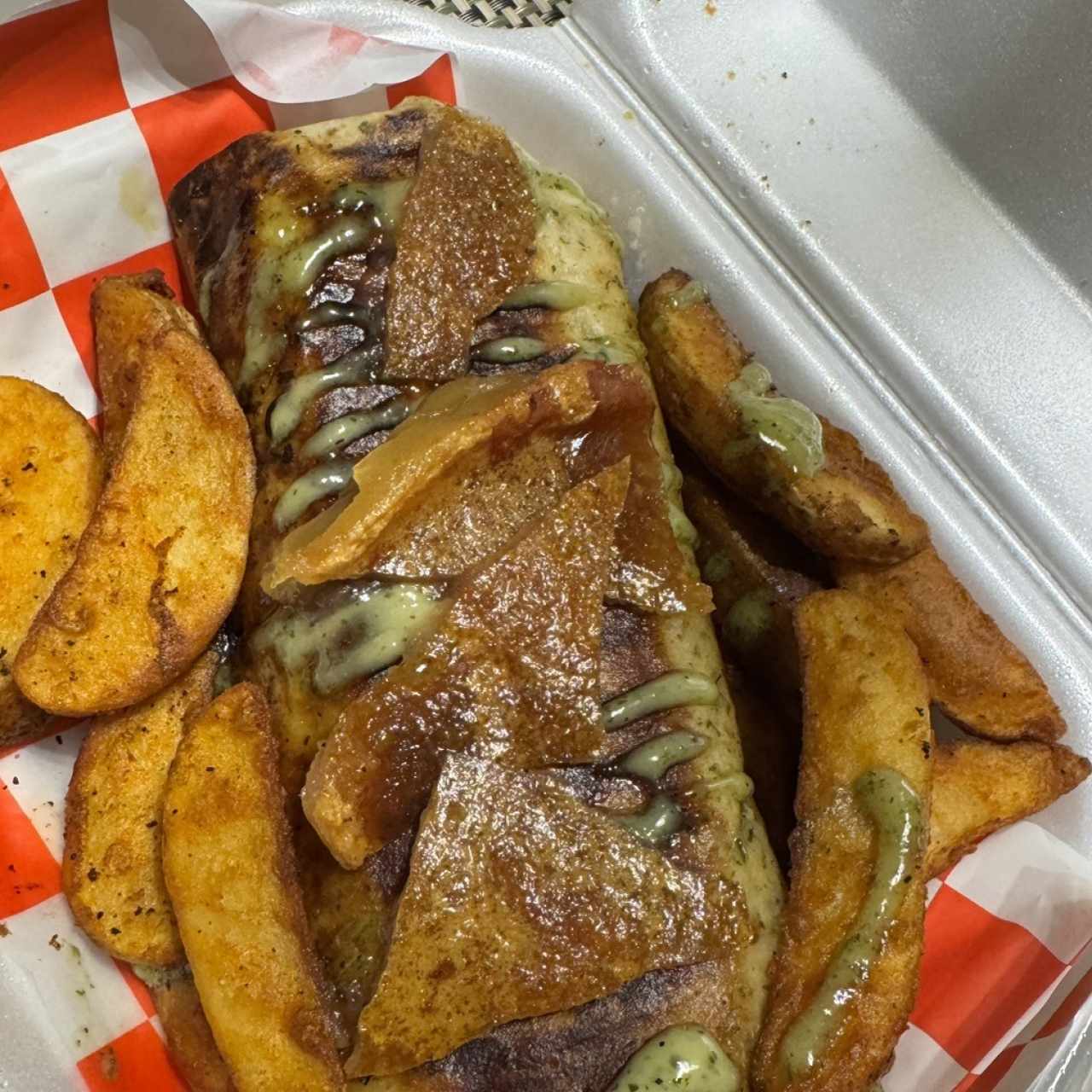 Wrap de pernil