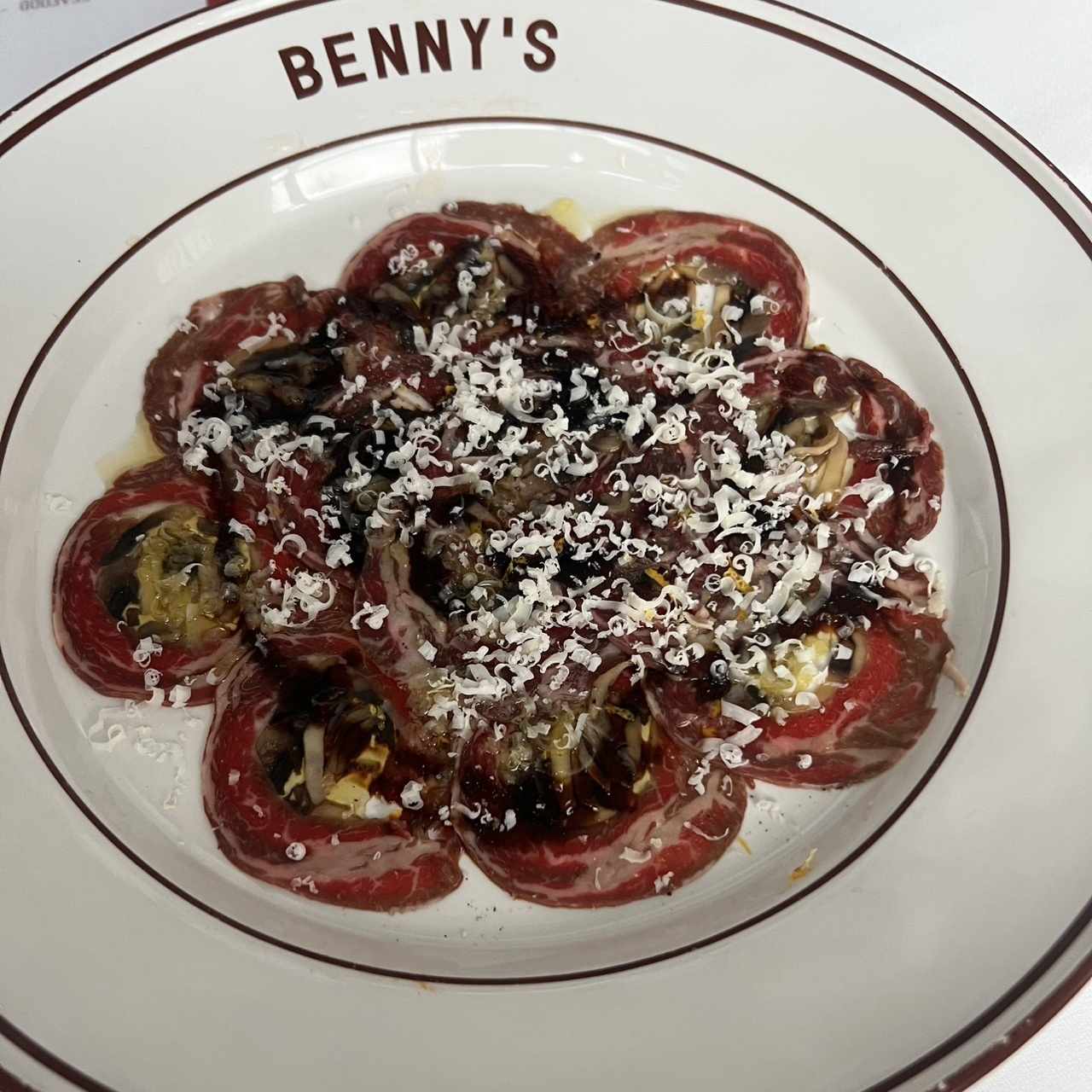 Carpaccio de entraña