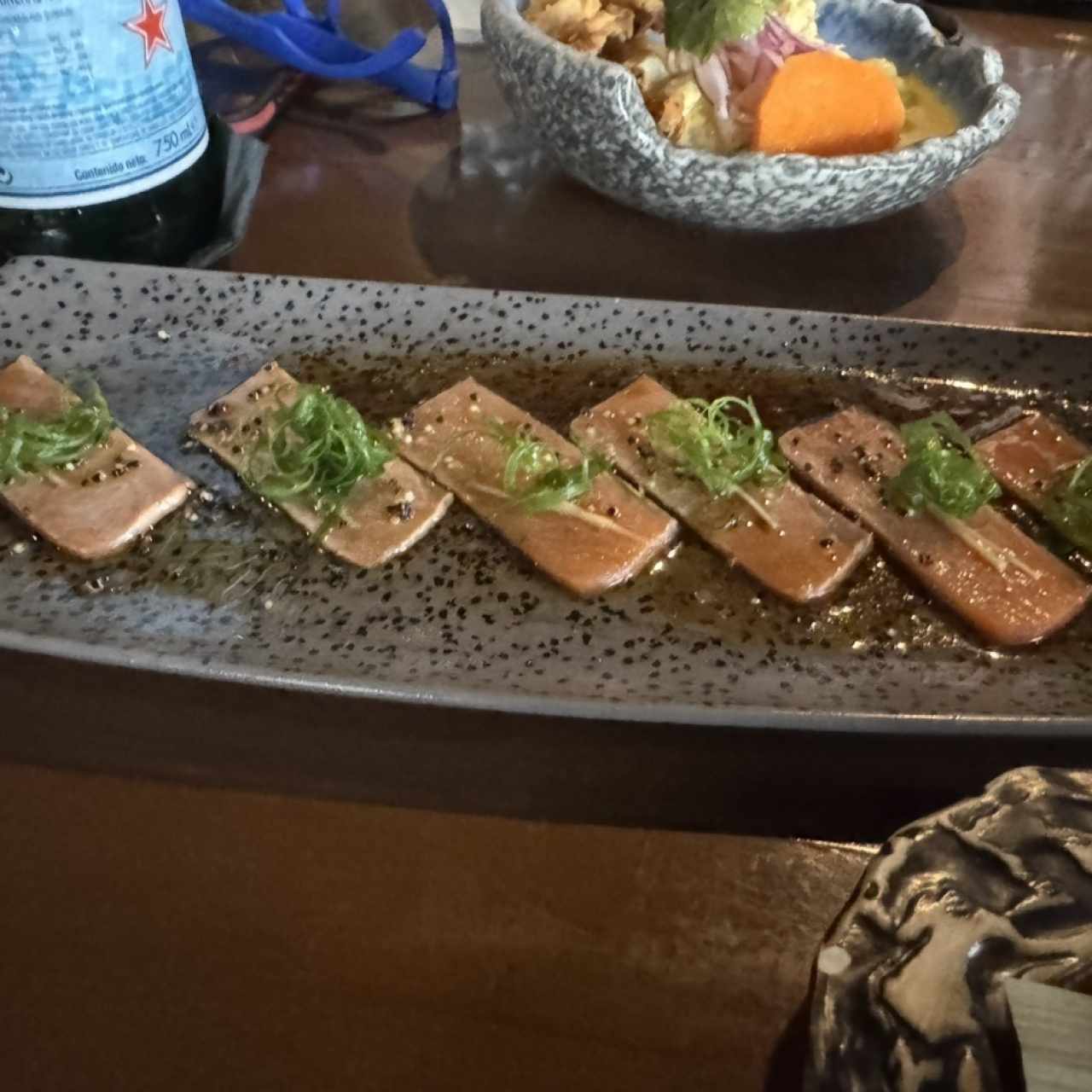 TIRADITOS - TATAKI DE SALMÓN