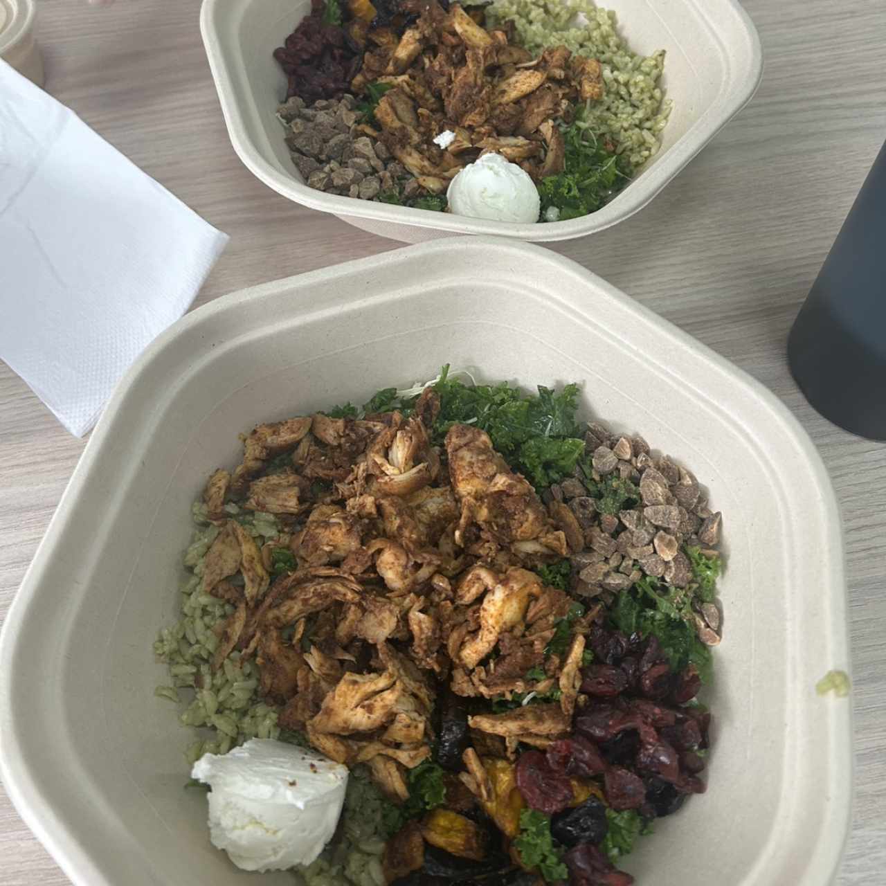 La cosecha con pollo spiced