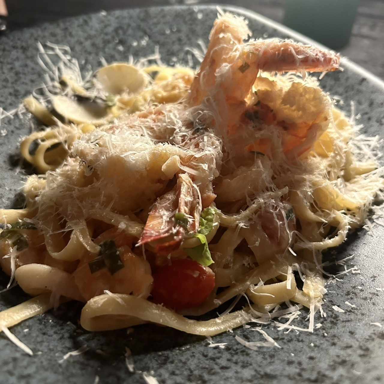 Fetuccini frutti di mare 