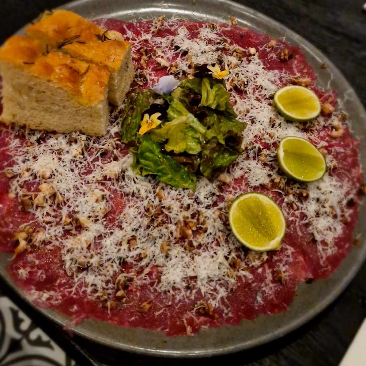 carpaccio di manzo