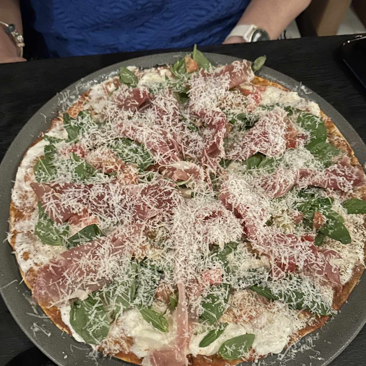 Pizza strachattella