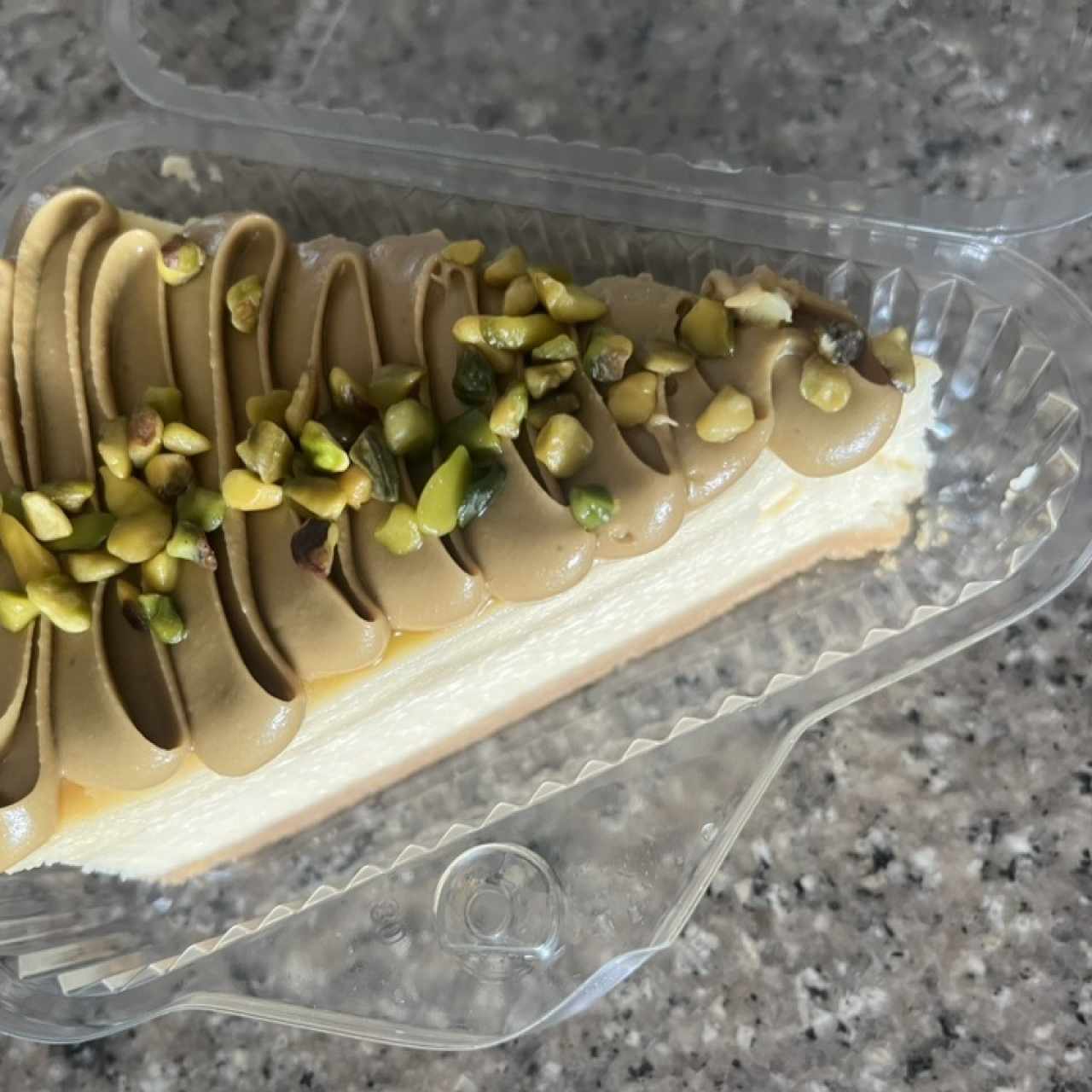 Cheesecake de pistachio 