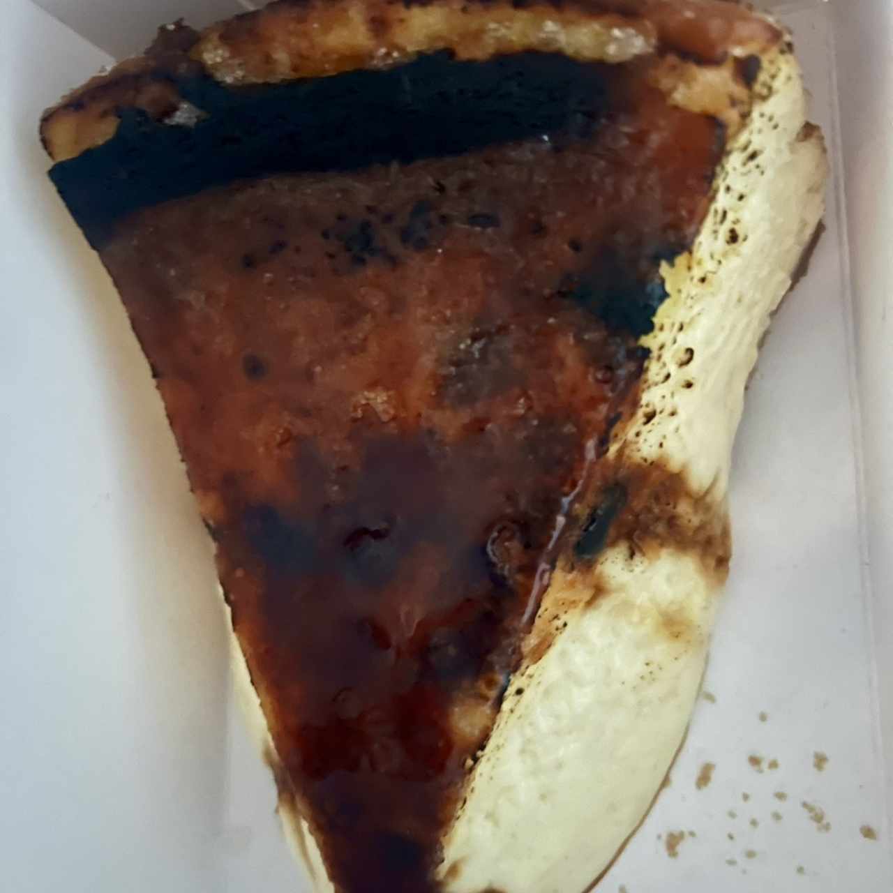 Tarta vasca creme brûlée 