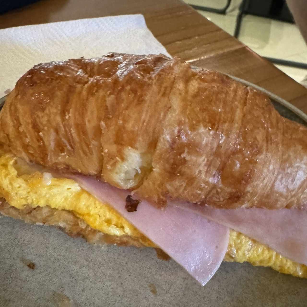 Croissant gordito 