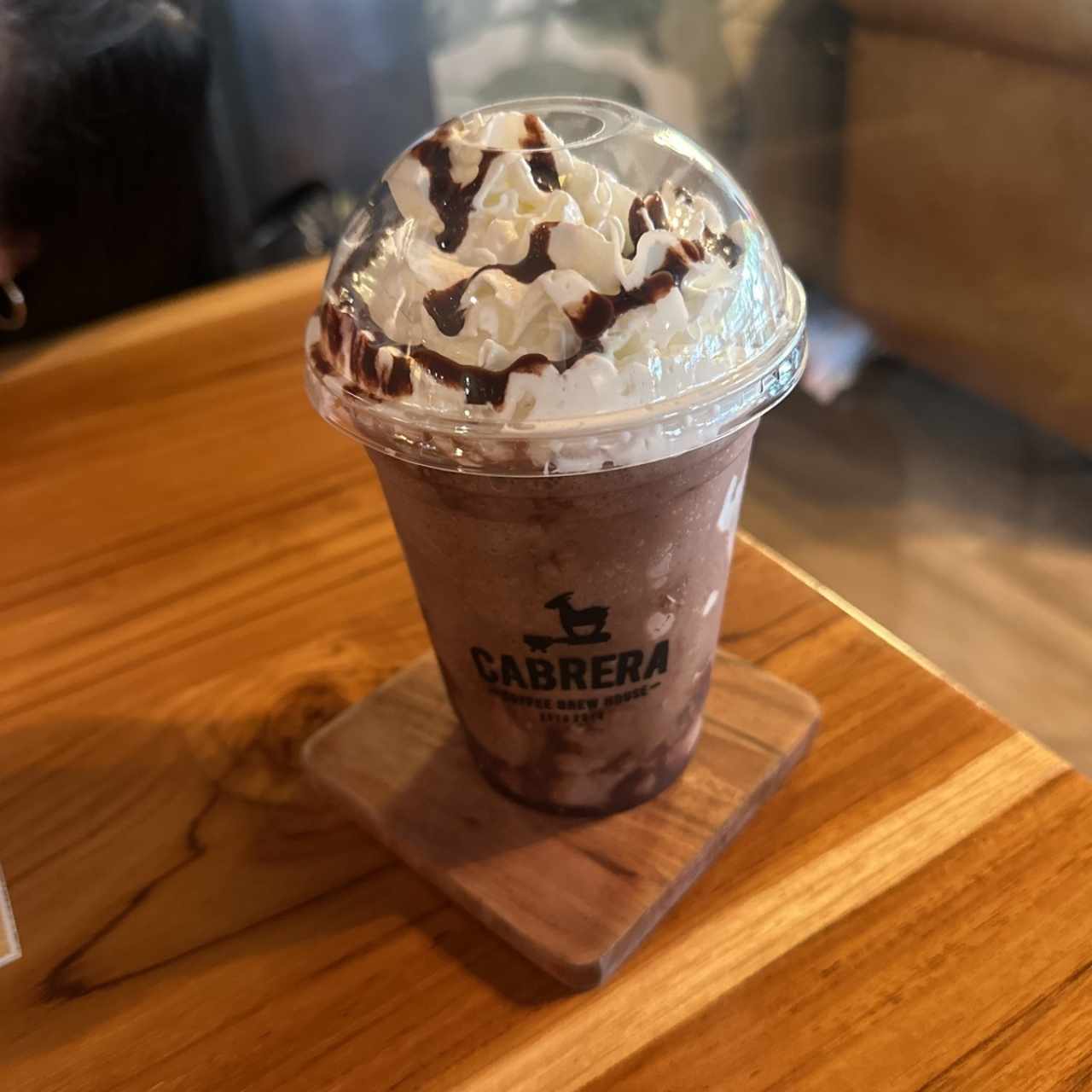 Frappe de chocolate