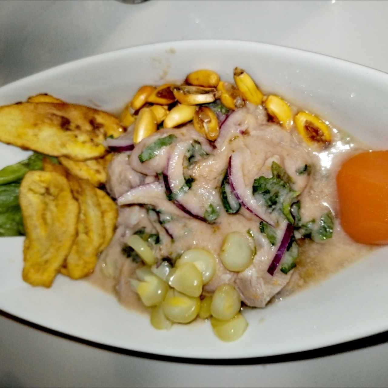 Ceviche de pescado