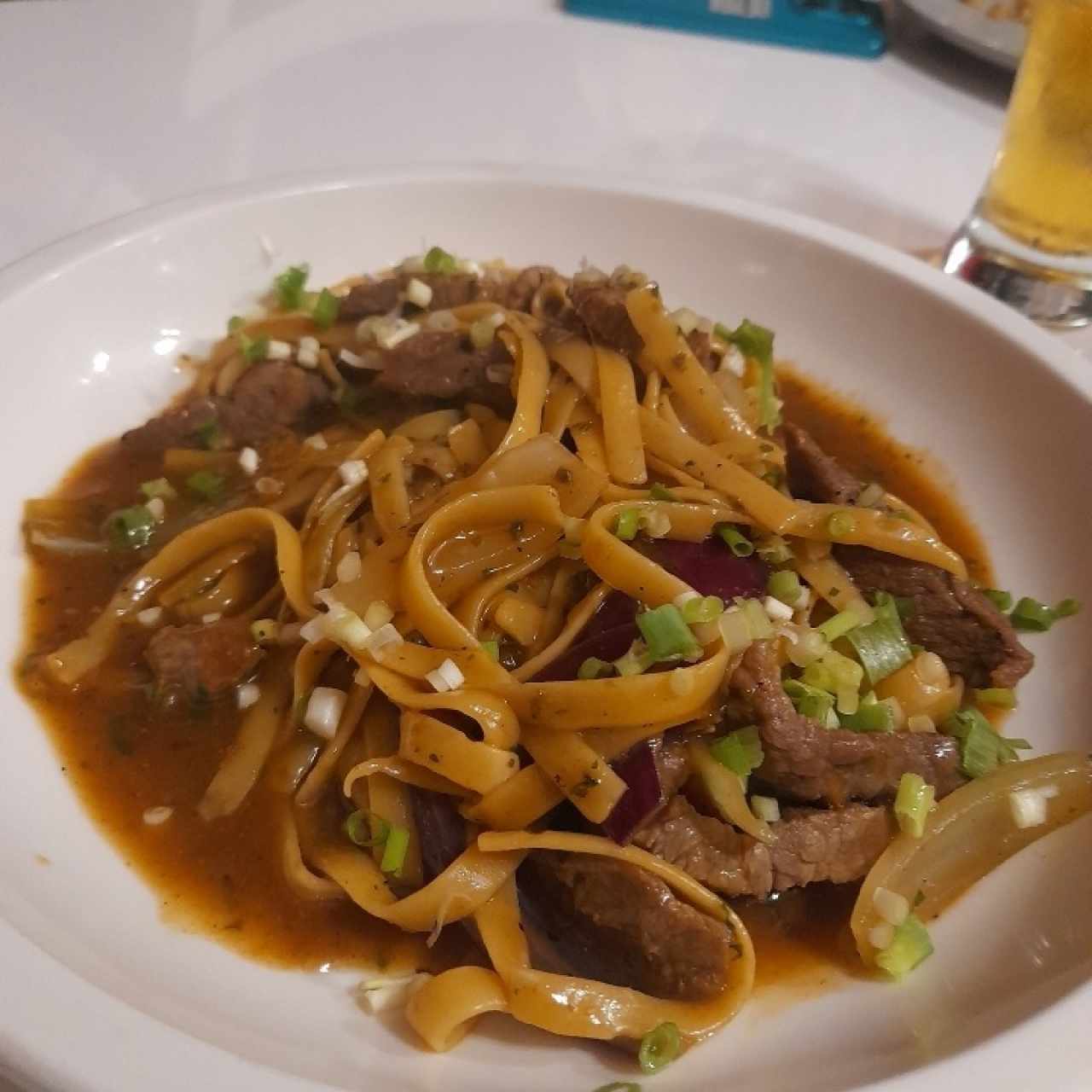 spaguetii  con carne