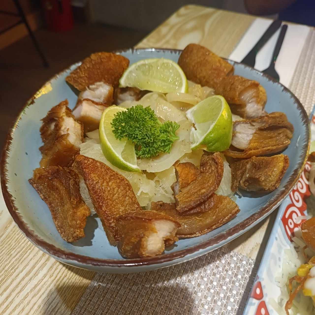 Chicharrón de cerdo