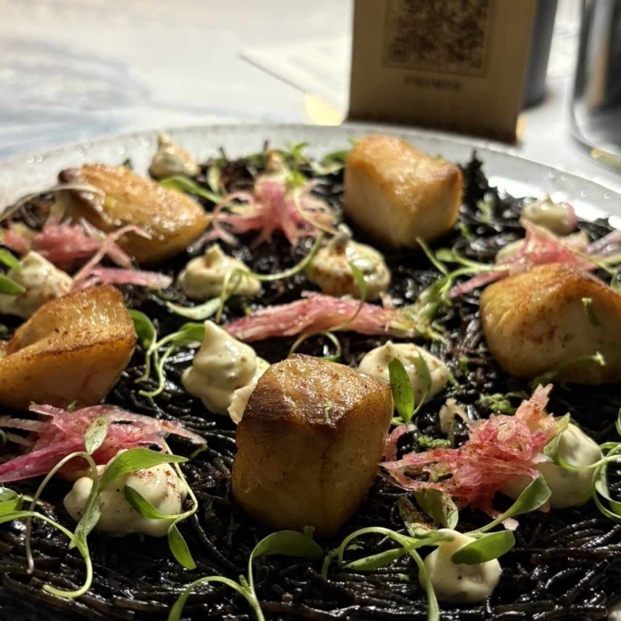 Fideua de Salmon