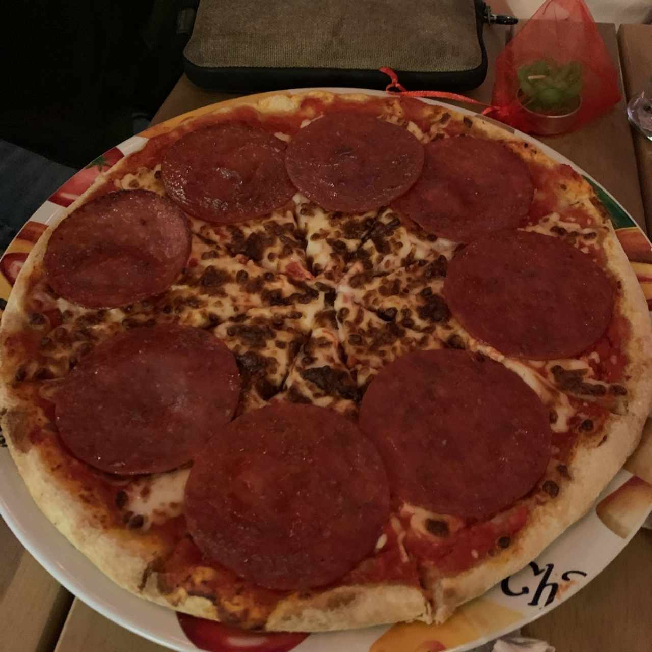 Pizza de peperoni 