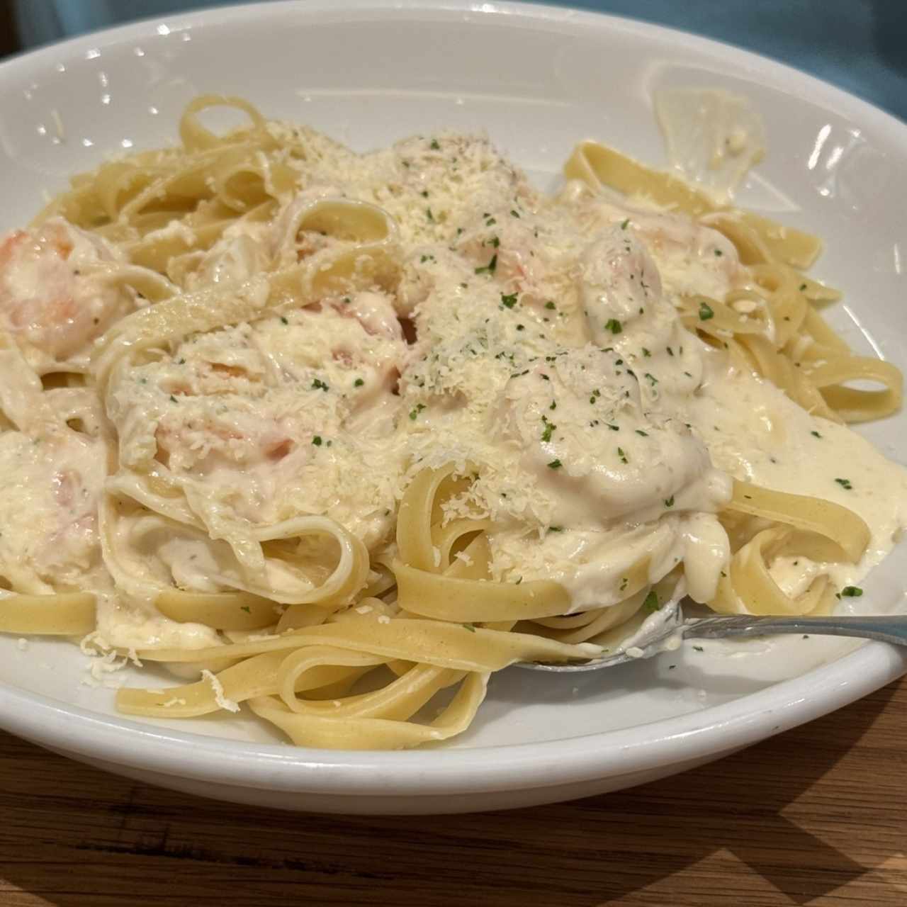 Shrimp Alfredo 