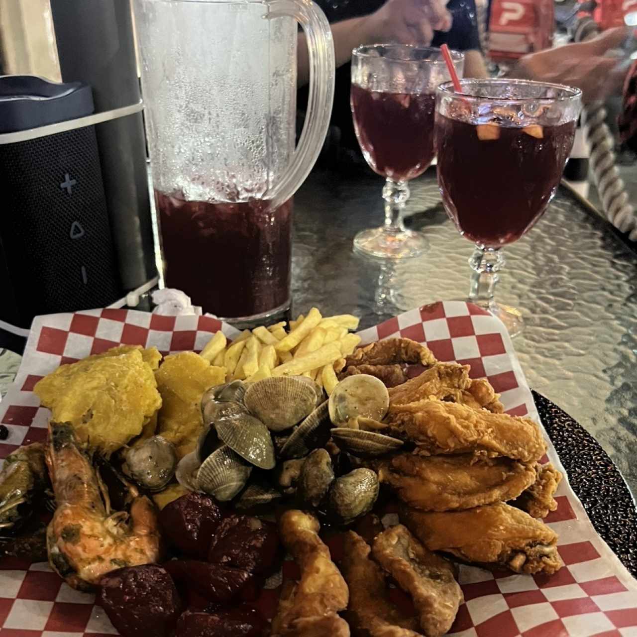 Picada mar y tierra
