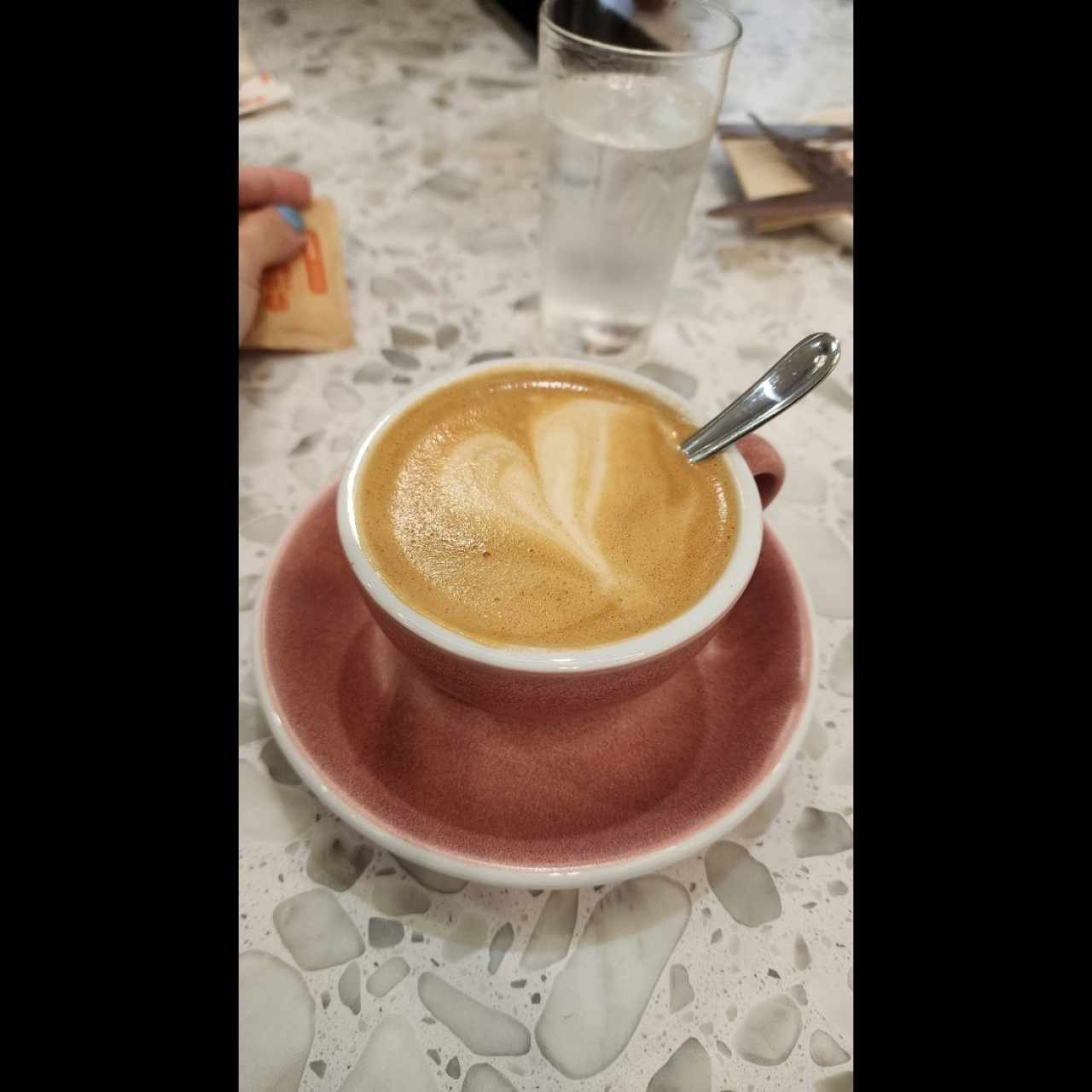 Capuccino con leche de avena