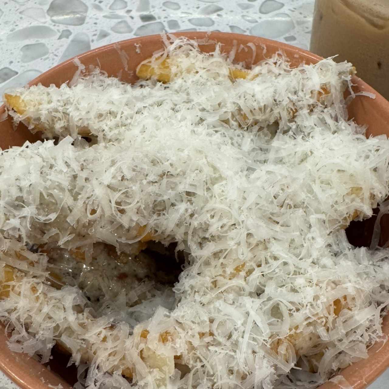 Papas trufadas