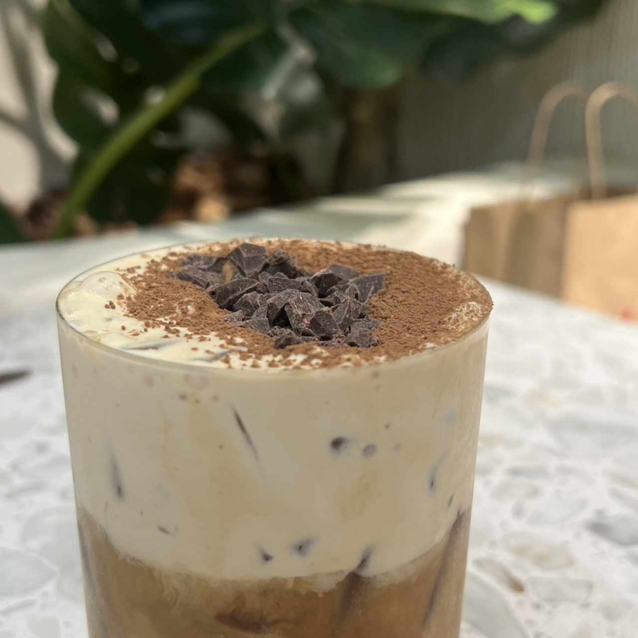 Tiramisu latte