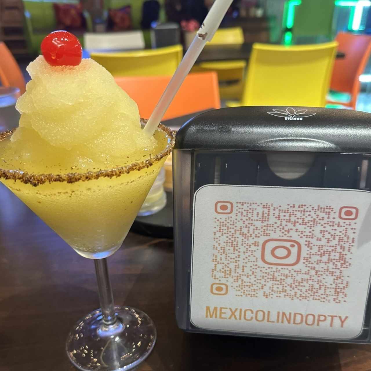 Margarita Frozen de Maracuya