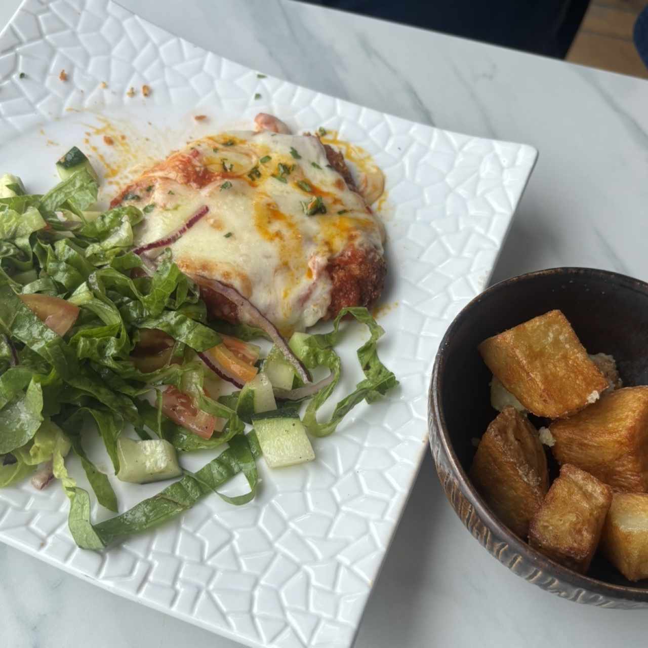 Milanesa de pollo