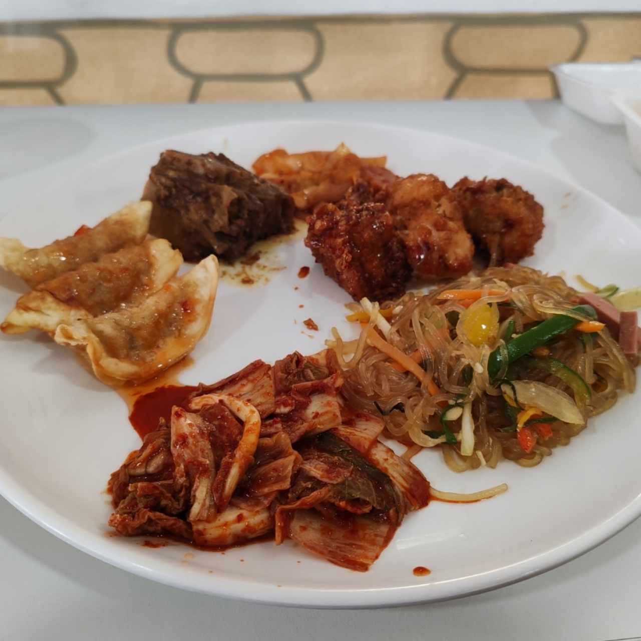 Kimchi, pollo, gyosas y más 