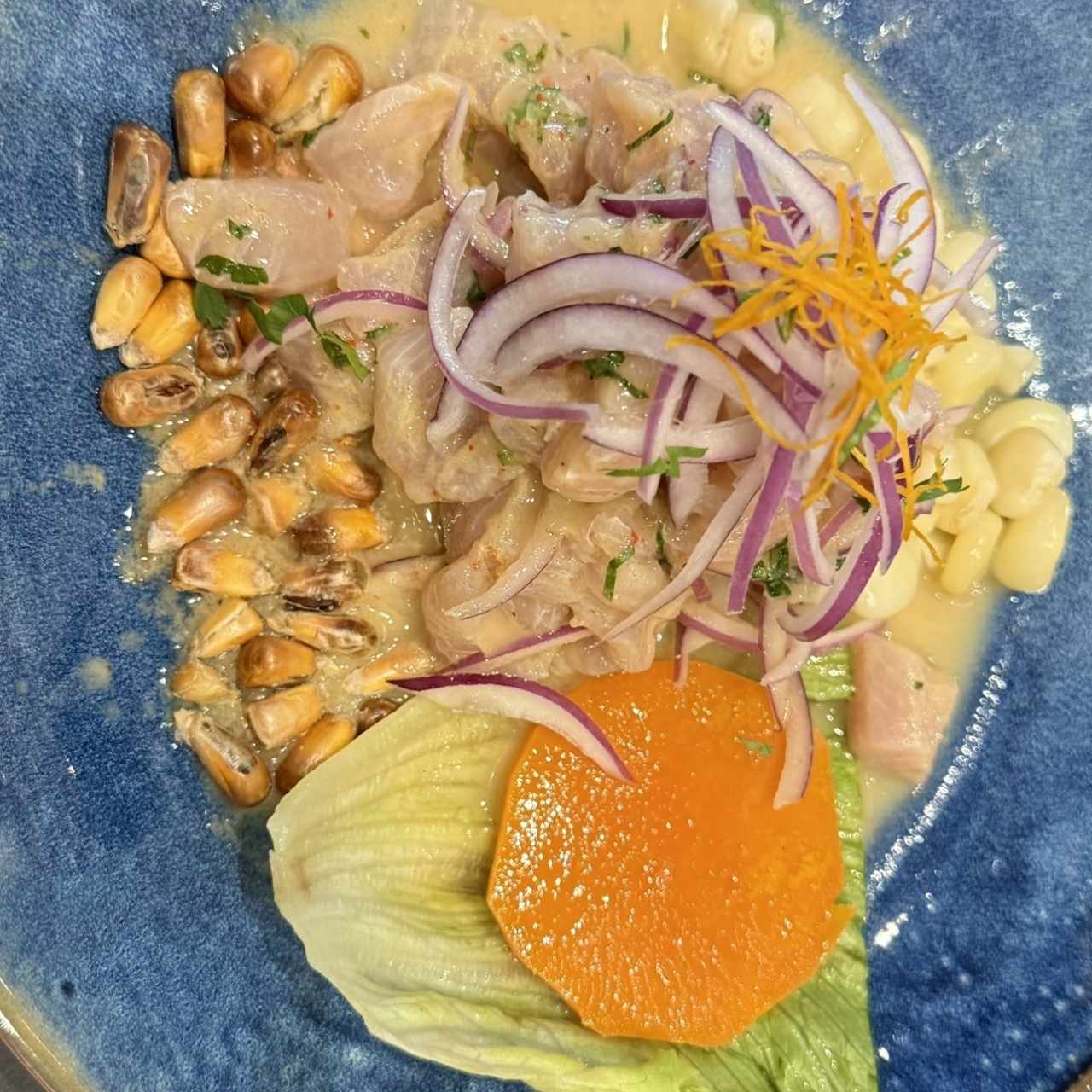 Ceviche de pescado