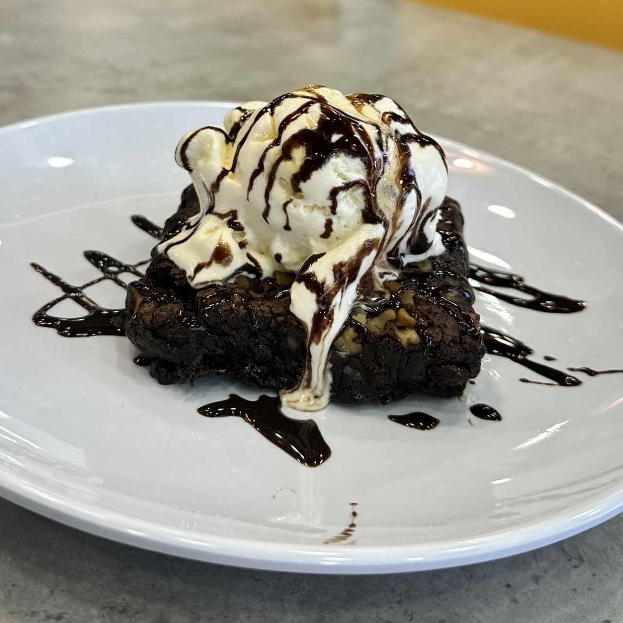 Postre del día, brownie