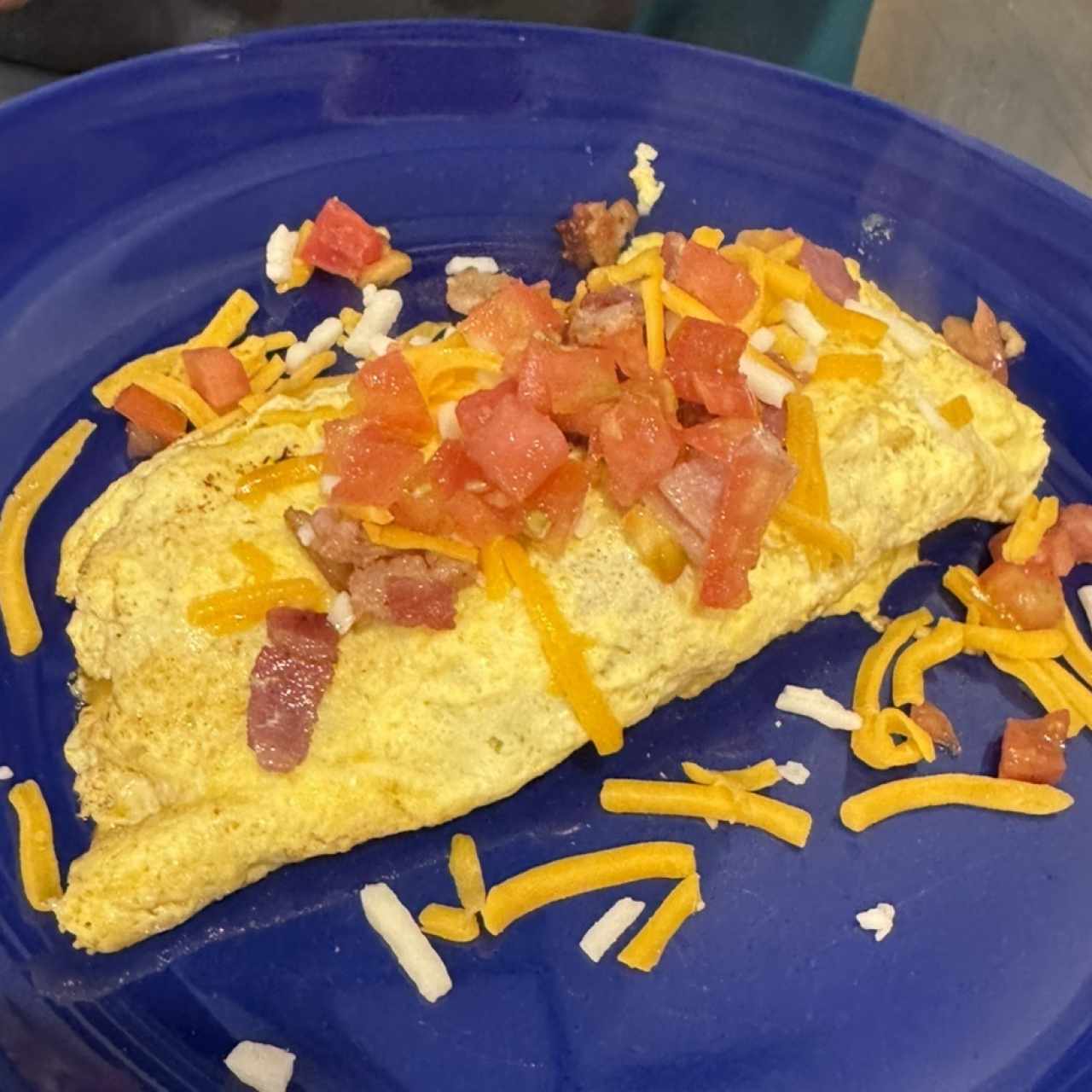 Bacon temptation omelette 