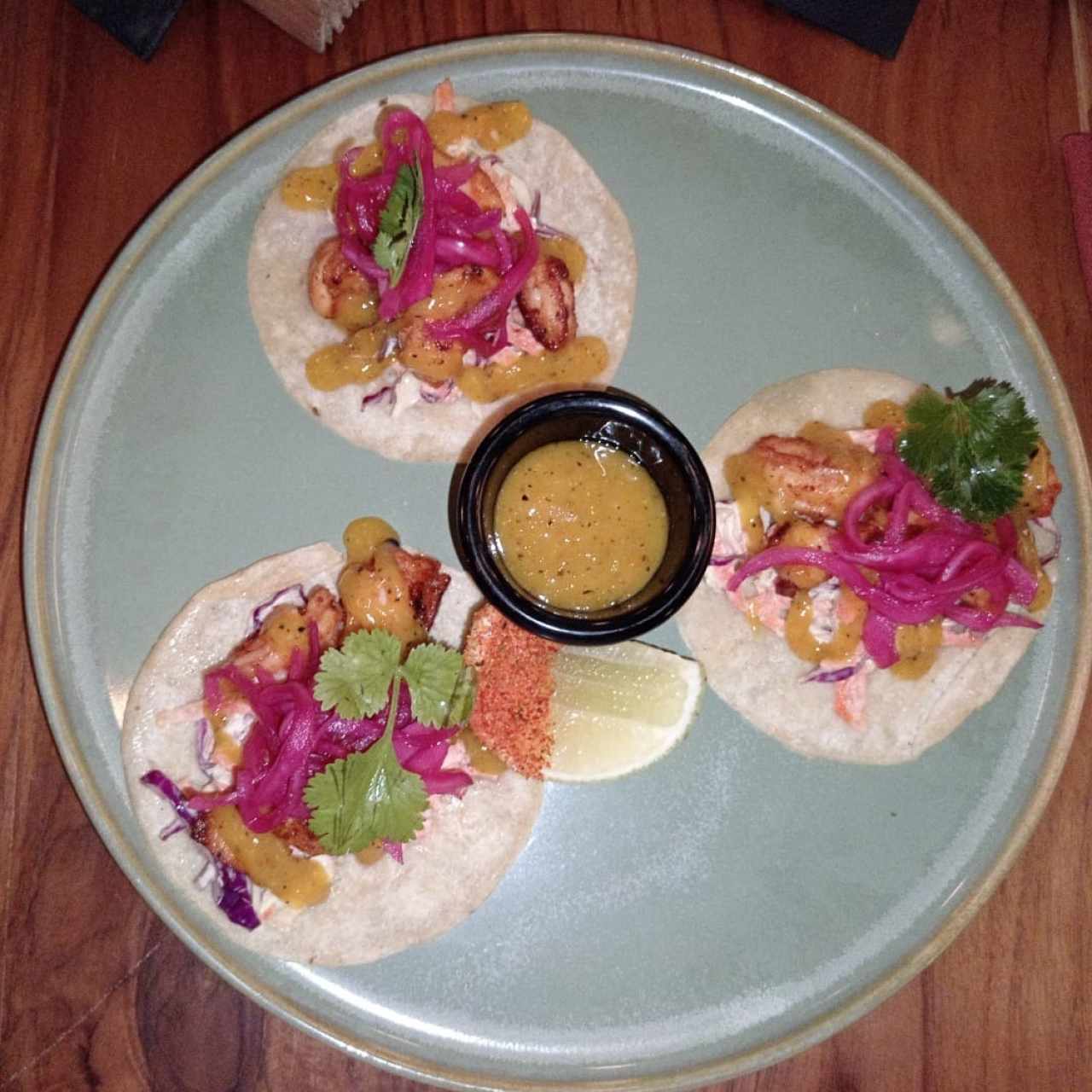 Shrimp tacos