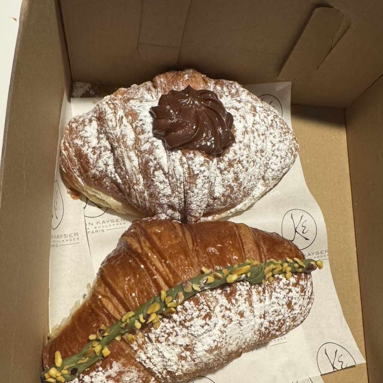 Croissant de pistacho 