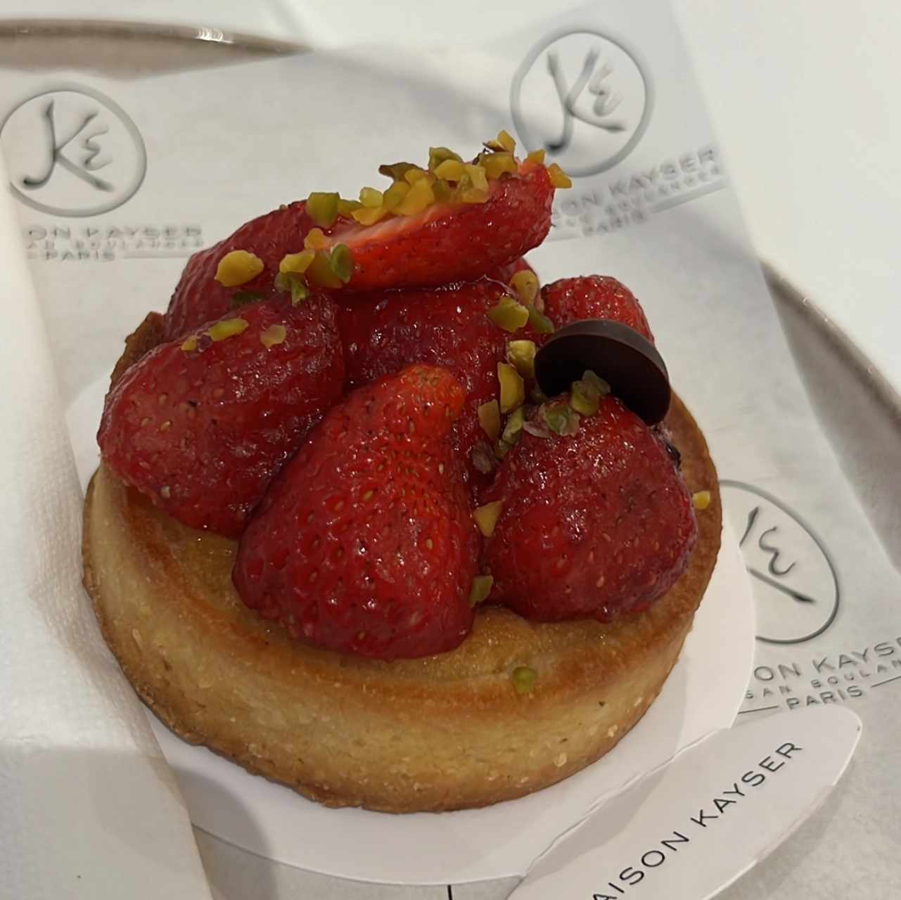 Tartaleta de fresas