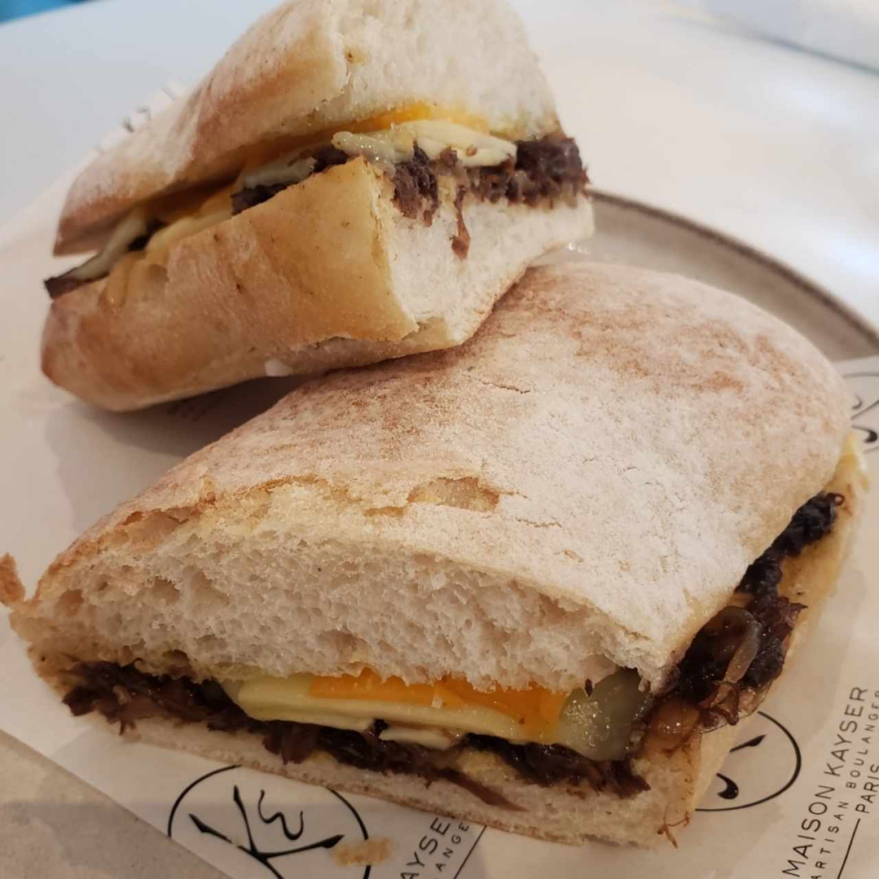 Ciabatta short rib